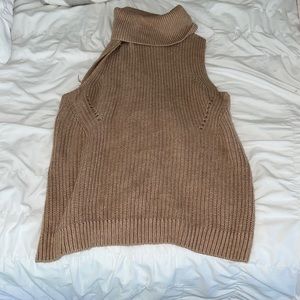 Light brown turtle neck sweater!